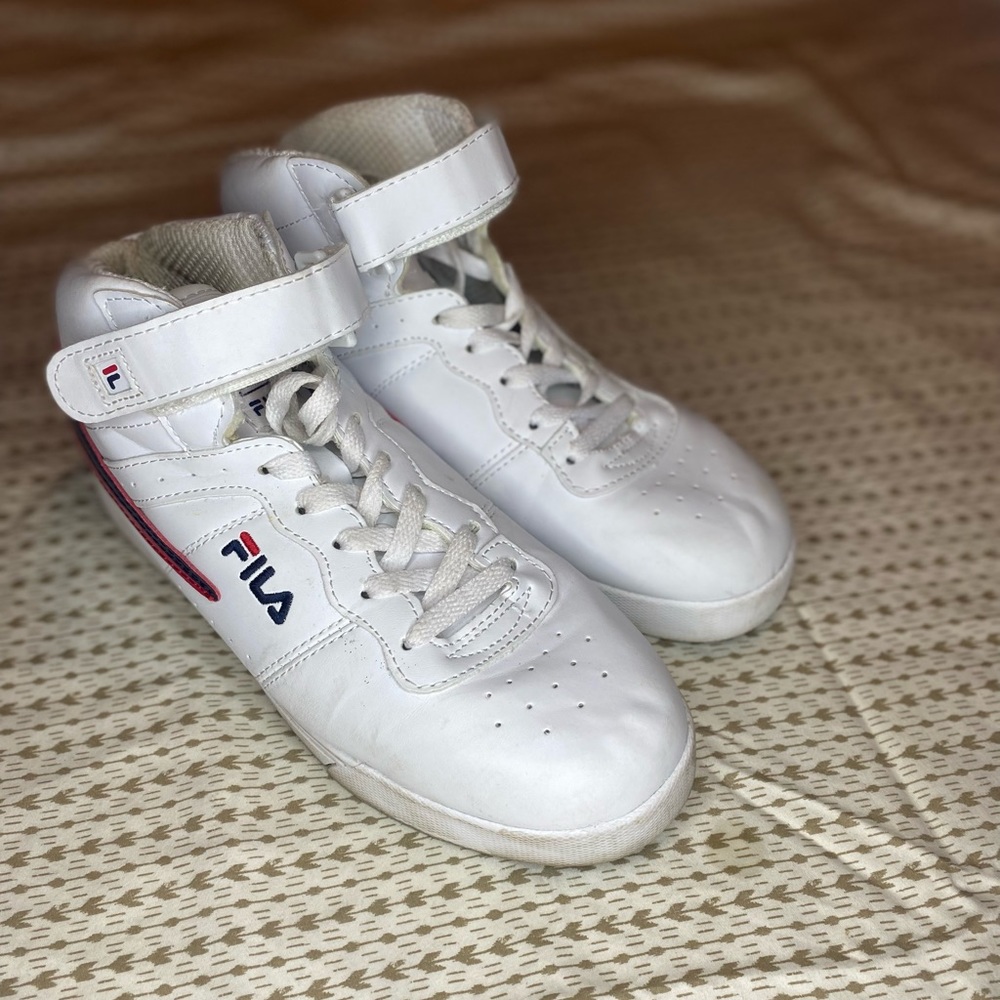 White High top fila’s